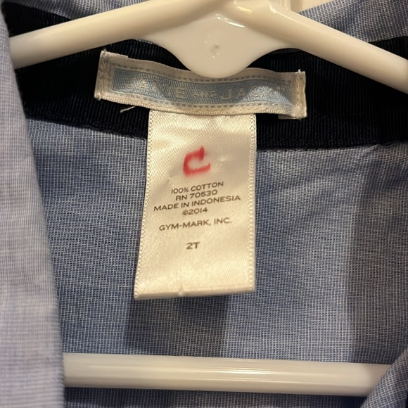 Janie and Jack Oxford Button Down - Picture 3 of 3